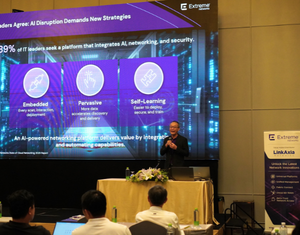 LinkAxia Thailand Hosts IT Modernization Workshop with Extreme Networks